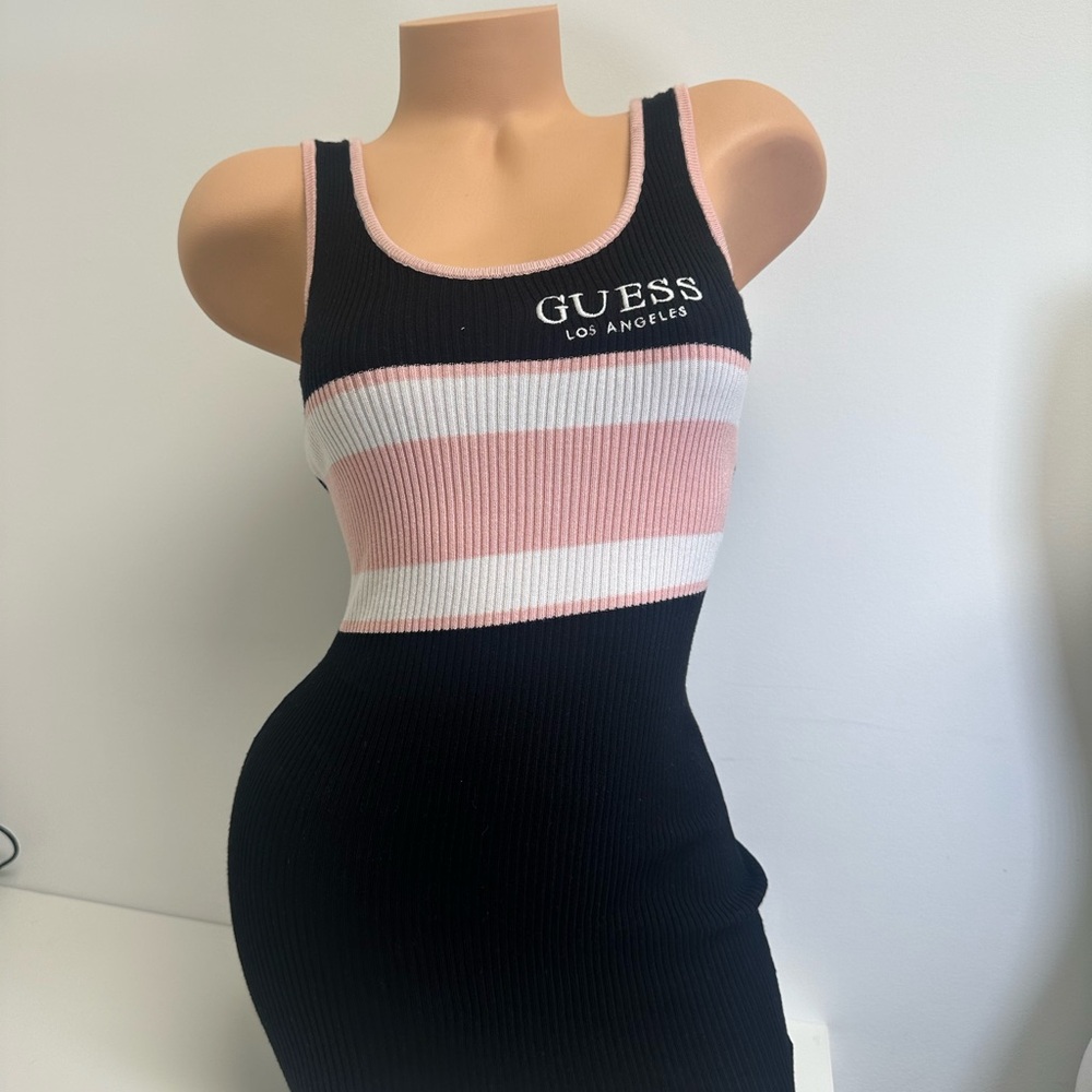 Guess Striped Tank Dress
